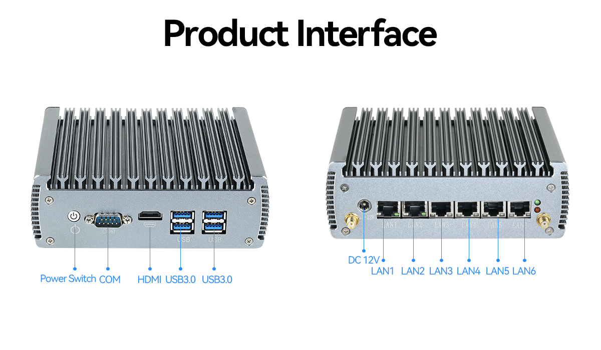 Intel Core I5 1135G7 Soft Router With Dual DDR4 3200M Up To 64G