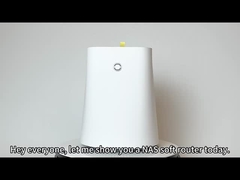 AMD Athlon 300U 3050E 4 LAN NAS Firewall Mini PC With DDR4 64G And Fan For Router