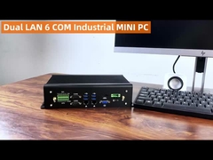 Intel Core I7 Industrial Fanless PC 1165G7 Mini PC With Dual Ethernet Hexa COM