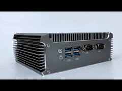Dual LAN Dual COM Intel Fanless Mini PC With DDR3 RAM Up To 8GB Linux And mSATA
