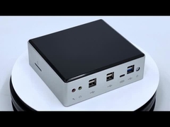 Intel Core I5 4210U 2 Cores Industrial PC With Dual LAN Dual COM And Fan