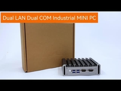Intel Core I5-6200U Fanless Mini Industrial PC With Dual RS232 COM Dual LAN DDR4