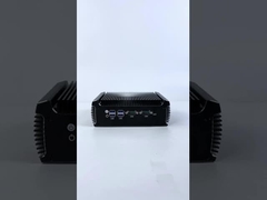Intel Core i3 7100U Mini PC Fanless Industrial PC 16 GB With 2 LAN 2 COMs