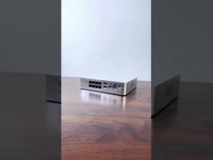 Intel Core i7-8705G With 8 LAN 2 HDMI 1 DC DDR4 64GB RAM Industrial Mini PC