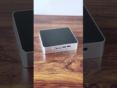 Intel N100 Support 16GB With Fan and 4 USB  2 LAN 2 HDMI Mini PC