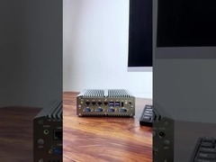 Intel Core I7-10510U Processor With Four LAN and Six COMs  Industrial Mini PC