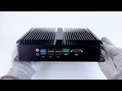 Intel N100 Processor With Four LAN Dual COM and Six USB Industrial Mini PC