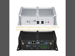 Fanless Industrial PC 3G 4G Dual LAN Dual COM