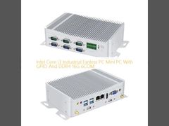 Intel i3 Industrial Fanless PC 6COM GPIO