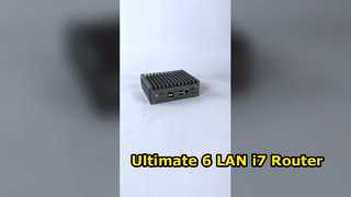 Soft Router Intel Celeron J6412 Processor With 6 Lan 1 HD-MI 1 DP