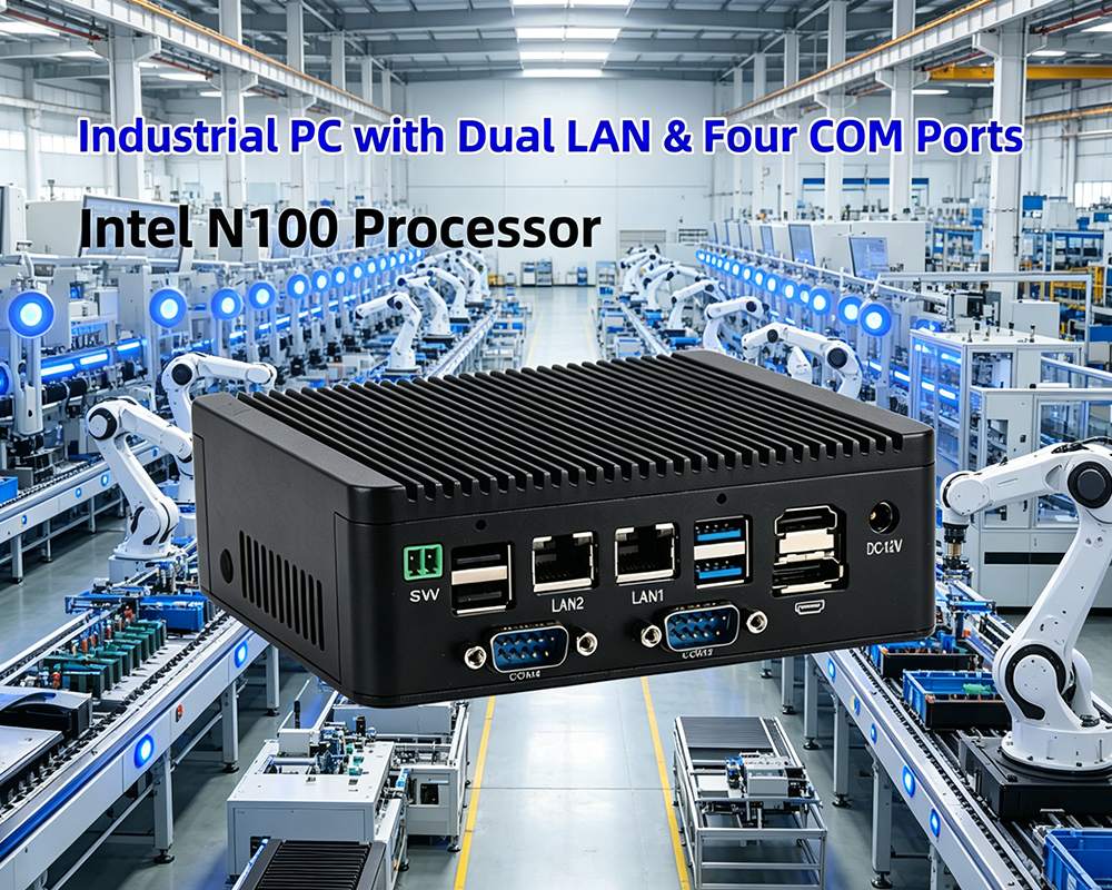 Latest company blogs about From Machine Control to Data Transmission: Dual-LAN 4-COM Industrial PCs Enable Edge Deployment