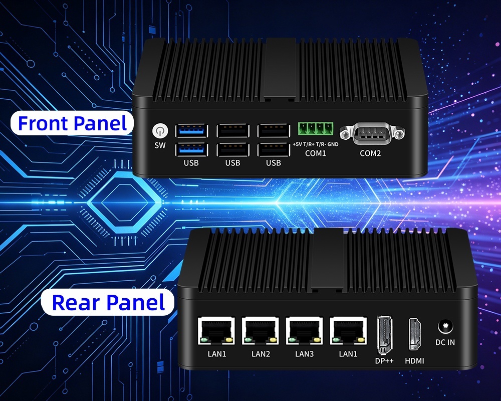 Latest company blogs about Four LAN Dual COM Industrial PC Solves The Problem Of Insufficient Industrial Network Interfaces