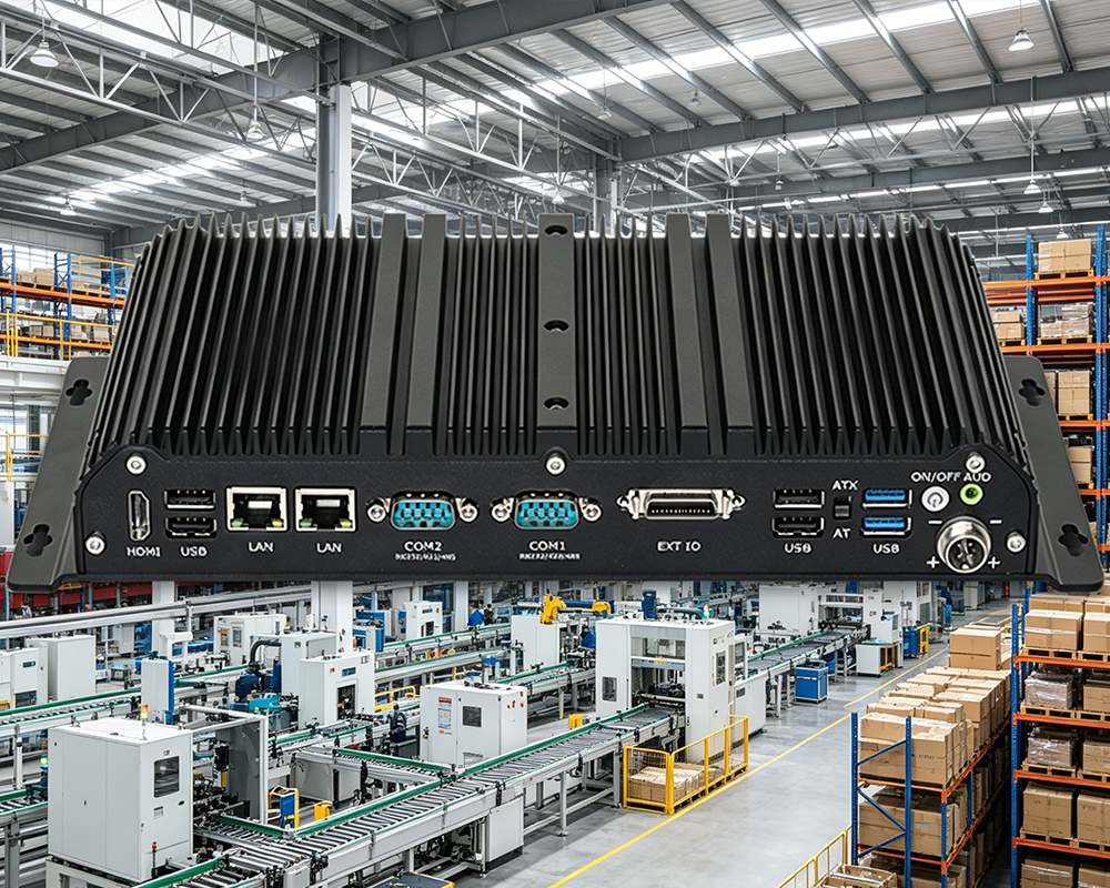 Latest company blogs about Computex 2026 Reveals Industry Trend: Dual LAN & Multi COM Ports Become Standard on Industrial Fanless Mini PCs