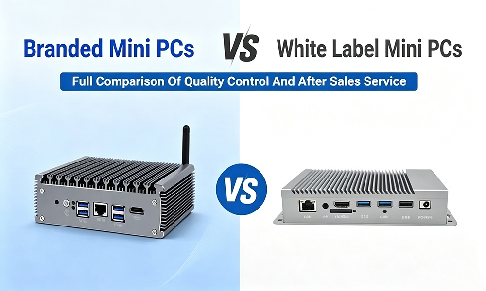 Latest company blogs about Branded Mini PCs VS White Label Mini PCs Full Comparison Of Quality Control And After Sales Service