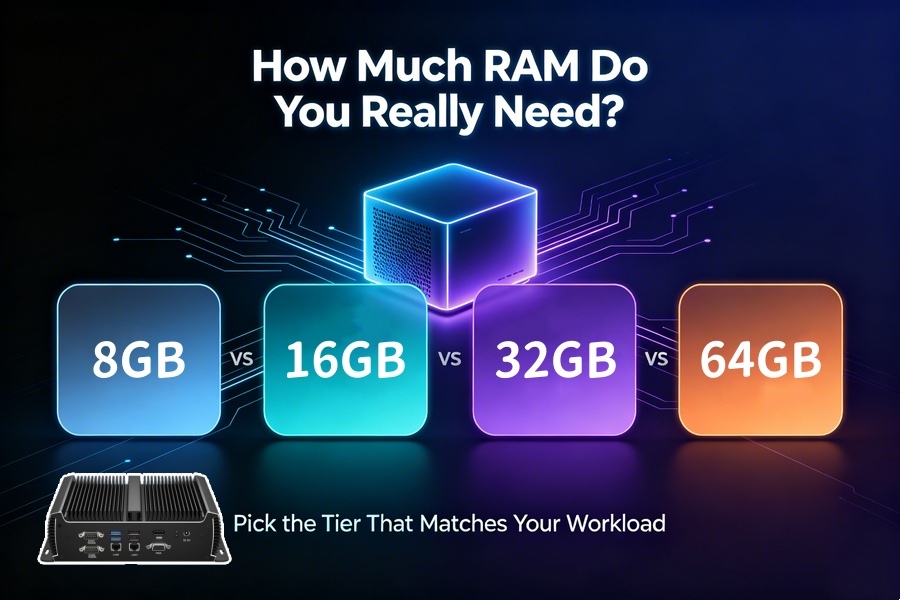 Latest company blogs about 8GB vs 16GB vs 32GB vs 64GB Mini PC: How Much RAM Do You Really Need?