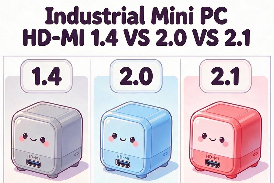 Latest company blogs about Industrial Mini PC HD-MI 1.4 VS 2.0 VS 2.1: Display Interface Comparison for 4K 8K Industrial Monitoring