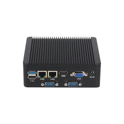 Intel Pentium J2900 Industrial PC With Dual LAN 4 COM Support Dual Screen Display