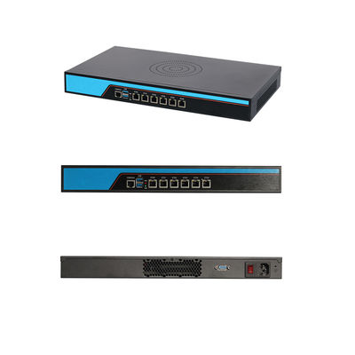 Buy Intel Celeron J6412 Quad Core 4 Thread 6 LAN Linux 1U Server With Console And Fan online manufacture