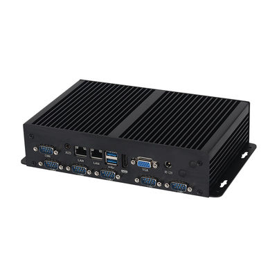 Buy Dual LAN 6COM Fanless Intel Mini PC Core Series Celeron 3855U Processors With MSATA SSD online manufacture