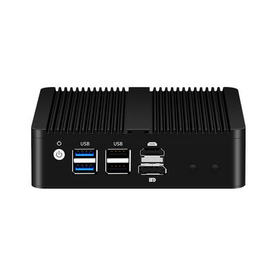 Buy Inter N100 DDR5 16GB Mini Firewall PC With Linux Four LAN Software Router online manufacture