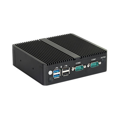 Buy DDR4 RAM 32GB Fanless PC Intel Celeron Series J6412 Processor Industrial Mini PC online manufacture