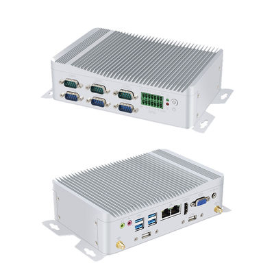 Buy Intel Core i3 Industrial Fanless PC Mini PC With GPIO And DDR4 16G 6COM online manufacture