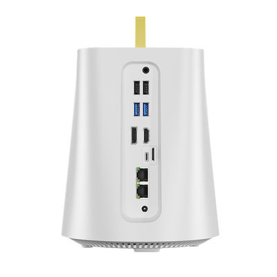 Buy Four RJ45 2.5G LAN Software Router DDR4 32G NAS Intel And AMD Firewall Mini PC online manufacture