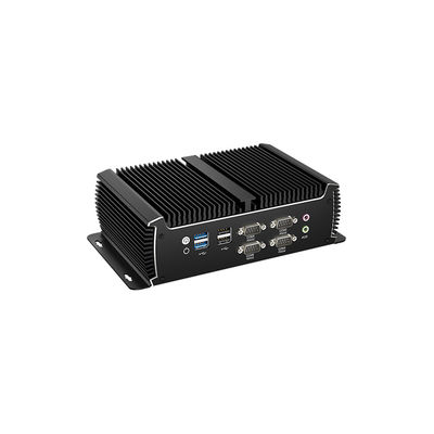 Buy 4 Cores 8 Threads Mini Fanless PC Intel Core I7 1195G7 With Dual LAN 6COM DDR4 online manufacture