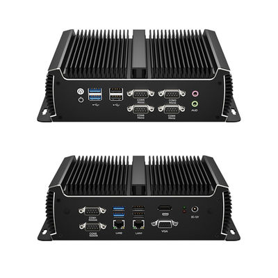 Buy Dual Cores Four Threads Intel Core i5 7200U Mini Computer With Dual DDR4 RAM And 6COM online manufacture