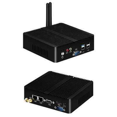 Buy Intel Celeron J6412 Industrial Fanless PC With Dual LAN And DDR4 Up To 16GB online manufacture