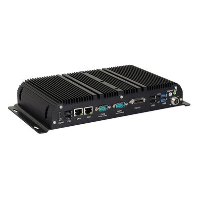 Buy Dual LAN Dual COM Fanless PC With DDR4 32G Intel Celeron J4125 J6412 Mini PC online manufacture