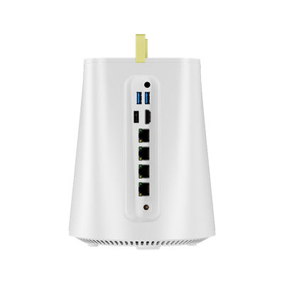 Buy AMD Athlon 300U 3050E 4 LAN NAS Firewall Mini PC With DDR4 64G And Fan For Router online manufacture