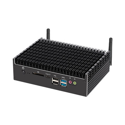 Buy Intel Pentium 5405U Industrial Fanless PC With COM And Supports Dual Display online manufacture