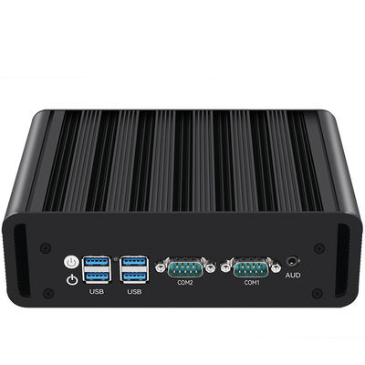 Buy Intel N100 Fanless Industrial PC With DDR4 16GB RAM Supports Dual Screen Display online manufacture