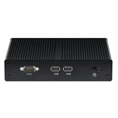 Buy Fanless Industrial Mini PC With Intel Celeron J4125 Processor DDR3 And Dual COM online manufacture