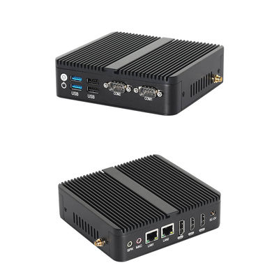 Buy Industrial Computer With DDR4 16G RAM Intel N100 Processor Fanless Cooling Method online manufacture