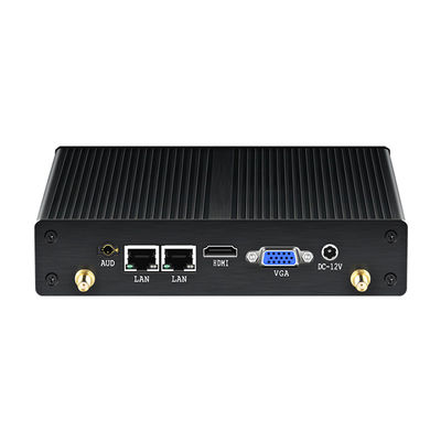 Buy Intel Celeron Industrial Fanless PC With Dual LAN Dual COM DDR3 8GB Memory online manufacture