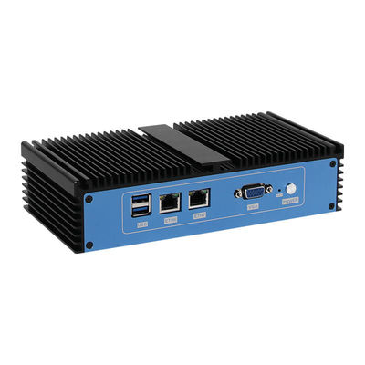 Buy Intel 3865U Celeron Mini PC Router With Eight Ethernet DDR4 16GB RAM Fanless Cooling online manufacture
