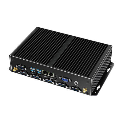 Buy DDR4 32GB Industrial PC Intel Core i7 10510U Dual LAN SATA SSD Mini PC WiFi online manufacture