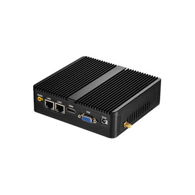 Buy Fanless Industrial Mini PC With Intel Celeron Processors Dual LAN Dual COM online manufacture