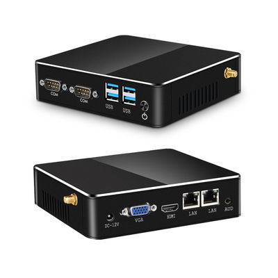 Buy Intel Celeron J1900 Dual LAN Industrial PC Dual COM DDR4 16GB RAM Fanless Computer online manufacture