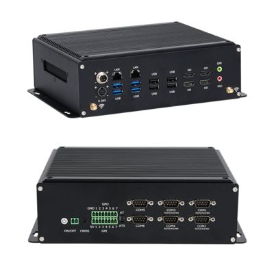 Buy Intel Core i5-14450HX Industrial Mini PC With Dual Ethernet 4 COMs DDR5 64GB RAM online manufacture