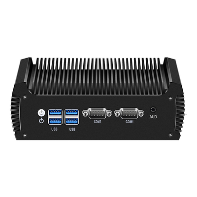 Buy Intel Core i5 7200U Mini PC Fanless Industrial PC 16 GB With 2 LAN 2 COMs online manufacture