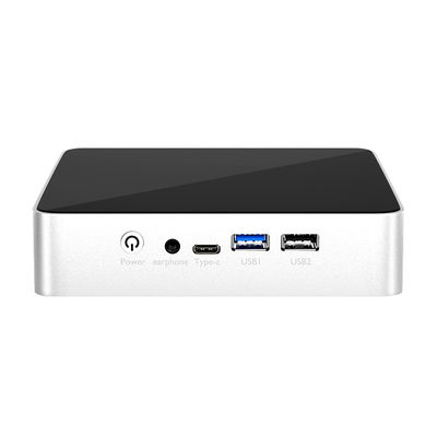 Buy Intel N100 With Fan Support 16GB DDR4  and 4 USB  2 LAN 2 HDMI Mini PC online manufacture