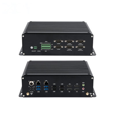 Buy Intel I5 8305G Processor With 4 Display Dual Network 6 Serial Port Industrial PC online manufacture