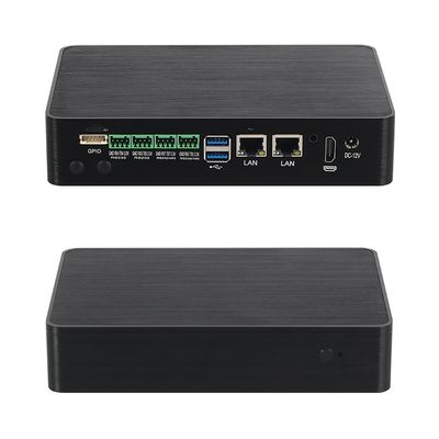 Buy ARM RK3567 Dual Ethernet 4 COMs DDR4 4GB and 32G RAM  Industrial  Mini PC online manufacture