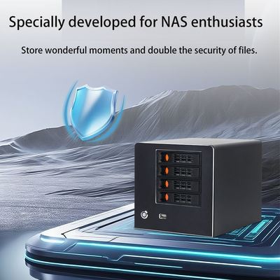 Buy NAS Server N100 with 3-Netwoek 6-Bay Host Network Attached Storage Enclosure online manufacture