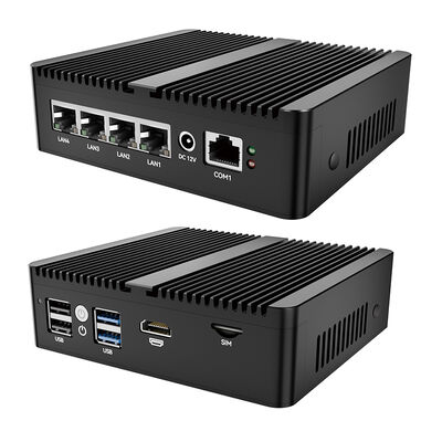 Buy Mini PC Intel Celeron N5105 Processor DDR4  4 Intel I225AT Gigabit LAN 4 USB  High Performance Soft Router Computer online manufacture