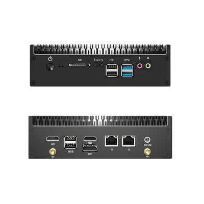 Buy Intel Core I7 1270P Processor Mini PC With 2 LAN 2 HD-MI 1 DP 1 Type-C For Daily Office Security Monitoring online manufacture