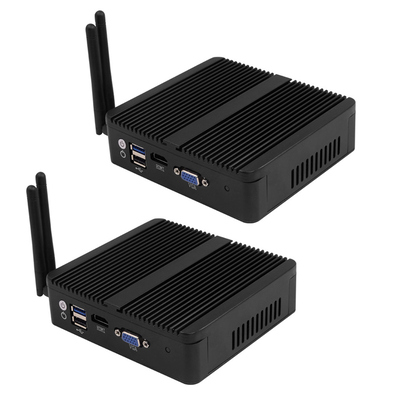 Buy Intel J1900 Mini PC Firewall PFsense 4 Gigabit LAN Win10 Supports Dual Display online manufacture
